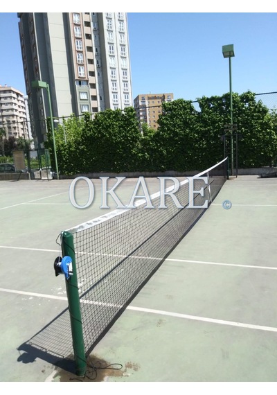 Profesyonel İmalattan 4 Dikiş Tenis Filesi