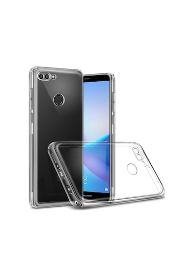 Nettech Huawei Y9 2018 Uyumlu Rarroz Seri Arka Koruma Kılıf - Şeffaf Şeffaf