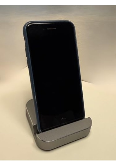 Premium Alüminyum Cep Telefonu Standı Masaüstü Kullanım İçin Ergonomik, Kompakt Tasarım, İphone Ve Android Uyumlu, Uzay Grisi Uzay Gri