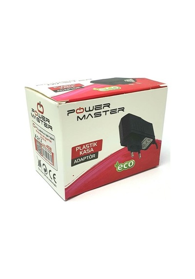 Powermaster 12Volt 2Amper Adaptör 5.5X2.5Mm Jak Fişli