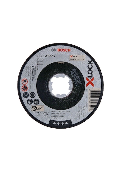 Bosch X-lock 115x1.6 Mm Expert Inox Kesme Taşı 2608619260