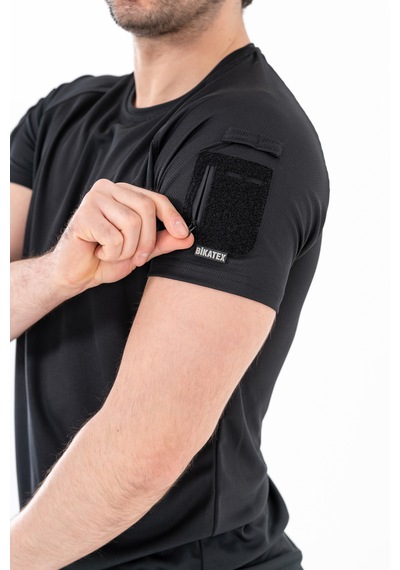 Bikatex Bikatex Tactical Taktik Tişört Yuvarlak Bisiklet Yaka Tişört Outdoor T-shirt - 801 Siyah Bikatex Bikatex Tactical Taktik Tişört Yuvarlak Bisiklet Yaka Tişört Outdoor T-shirt - 801 Siyah