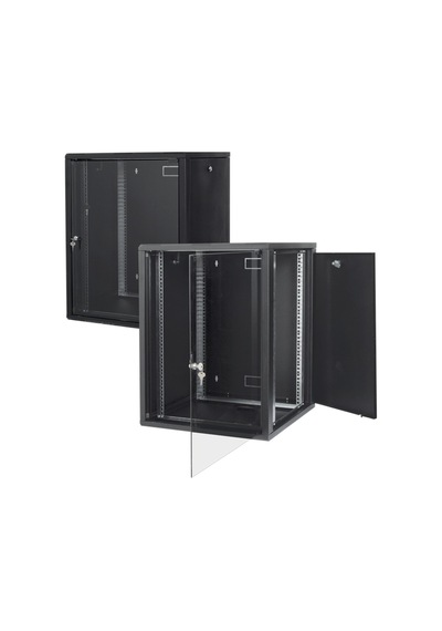 Vatpan 9U 19" 450Mm Duvar Tipi Rack Kabinet