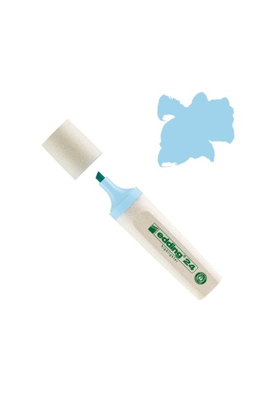 24 Ecoline Fosforlu Kalem Pastel Mavi