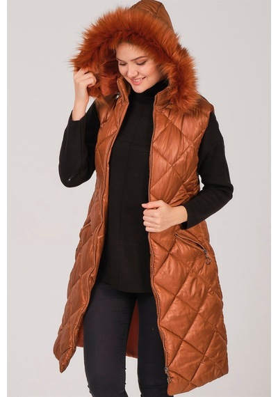 Z6717 Dewberry Bayan Yelek-taba Taba