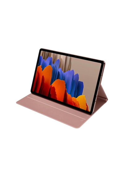 Samsung Galaxy Uyumlu Tab S8 Kapaklı Kılıf Pembe