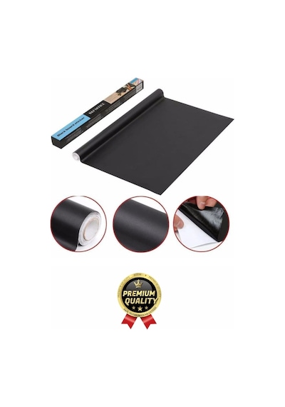 Özel Üretim Öğrenci Yazılabilir Silinebilir Yapışkanlı Büyük Boy Tahta Sticker Blackboard Rulo Pano Çok Renkli