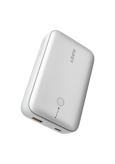 Aukey Pb-y57-wh 22.5w 20000 Mah Pd Ve Qc 3.0 Destekli Type-c Usb-a Powerbank - Beyaz