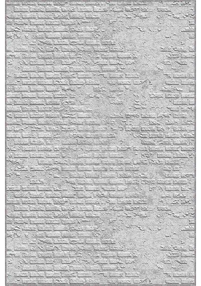 Gri Kaymaz Modern Kesme Rulo Özel Ölçülü Yolluk Ar1202n11
