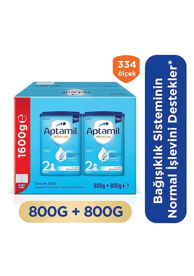 Aptamil 2 Prebiyotikli Devam Sütü 800 G x 2 Adet 1600 G