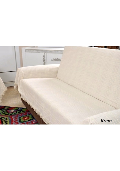 Buldan Pamuklu Maxi Koltuk-Çekyat Örtüsü (180X300)