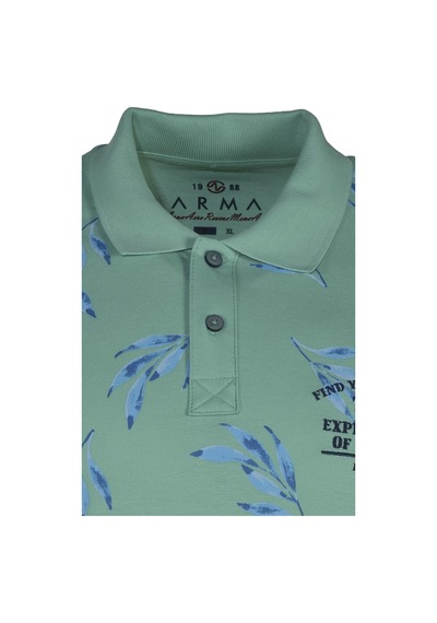 AR-MA Arma Erkek Polo Yaka Tişört Y21374274601 Yeşil