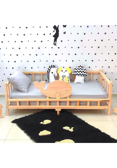 Markaawm Markaawm Premium Balina Montessori Yatak Doğal Çam Çocuk Karyola Akçaağaç Markaawm Markaawm Premium Balina Montessori Yatak Doğal Çam Çocuk Karyola Akçaağaç