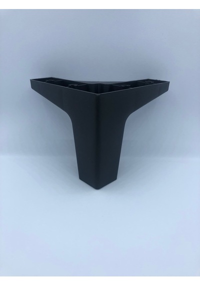 PLASTİK,10*12*12 CM SİYAH KOLTUK,BAZA,MOBİLYA AYAĞI (4 ADET)