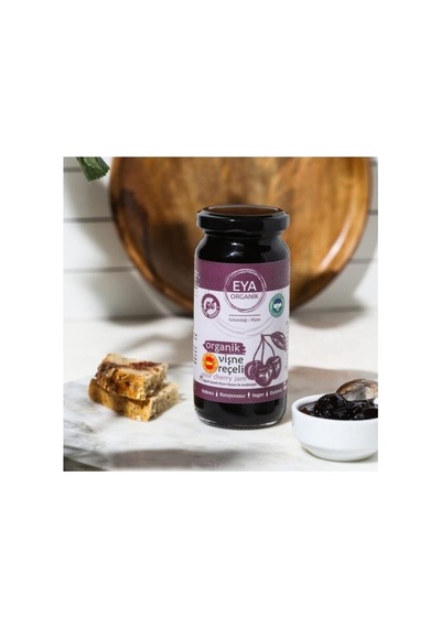 Eya Organik Vişne Reçeli 280 G
