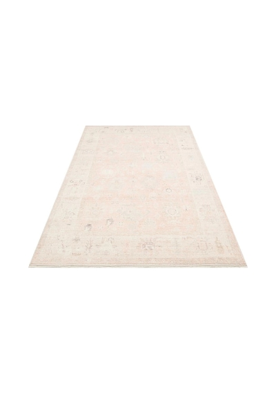 Eko Halı Grace Grc 01 Pastel Vintage Halı Pastel Klasik Desenli Saçaklı Salon Halısı Bej