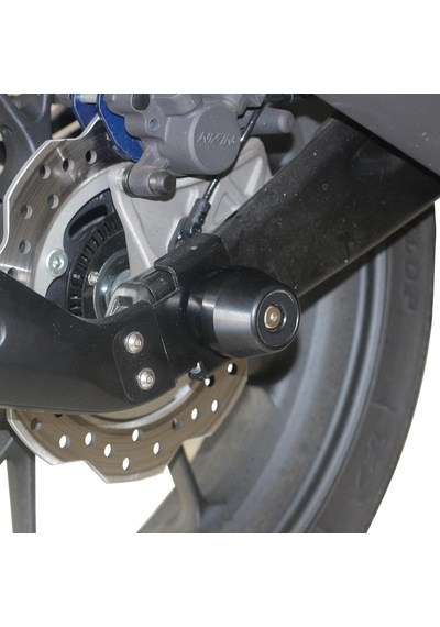 GP Kompozit Honda CB 125/250 R 2017-2022 Uyumlu Aks Koruma Takozu Siyah