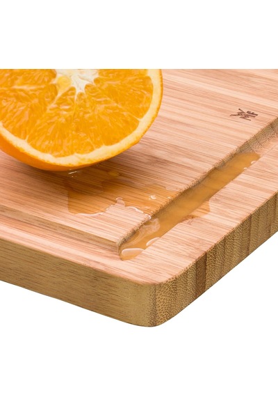 Ayrex Bambu Kesme Tahtası, 38 X 25 X 1,9 Cm, Dikdörtgen, Meyve Suyu Oluklu, Et Ve Sebze Kesme Tahtası, Bıçak Dostu Diğer