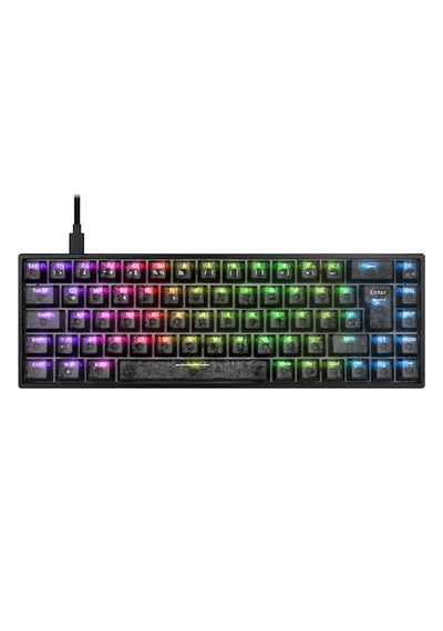 Aerostyle Manyetik Switch/ 8k Polling Rate Karbon&cam Tasarım Rgb Gaming Klavye Hot Swap - 0.01ms Rapid Trigger