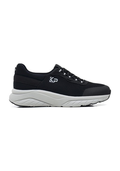 King Polo 1267 Ortopedik Tekstil Erkek Spor Ayakkabı Siyah