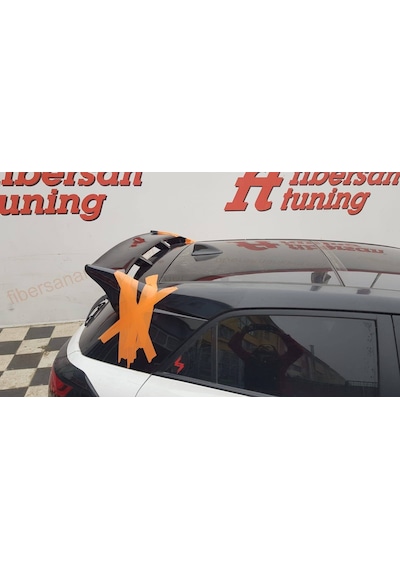 Hyundai I20 Yüksek Spoiler 2015 ----Fibersan Tuning