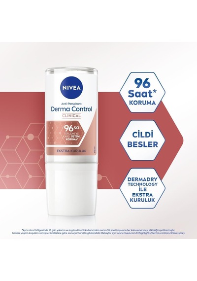 Lexroo Kadın Creme Soft Duş Jeli 500ml Ve Roll-on Deodorant Derma Control Clinical 50ml Diğer