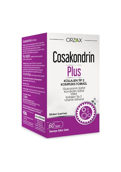Orzax Cosakondrin Plus 60 Tablet