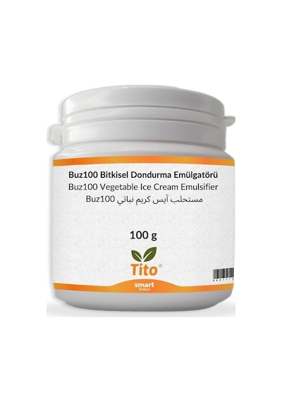 Buz100 Bitkisel Dondurma Stabilizörü 100 G