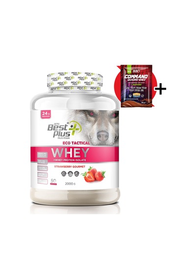 Bpn Eco Tactical Whey Protein Tozu Çilek Aromalı 2000 G