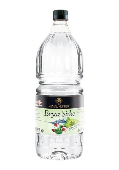 Kemal Kükrer Aloe Vera Aromalı Beyaz Sirke Pet 2 L