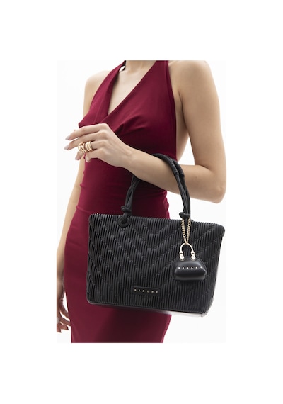 Sisley Kadın Kol Çantası Sly 143 Std / Siyah Siyah