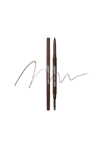 Ultra İnce Uçlu, Doğal Görünüm Veren Kaş Kalemi Speedy Skinny Brow 2 Dark Brown Çok Renkli