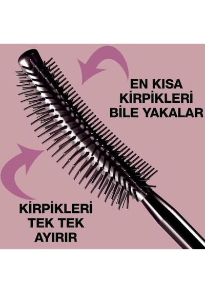 Maybellıne Lash Sensational Yelpaze Etkili Siyah Maskara 00