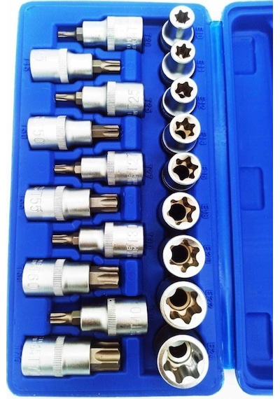 19 Parça Tork Lokma Seti 1/2''