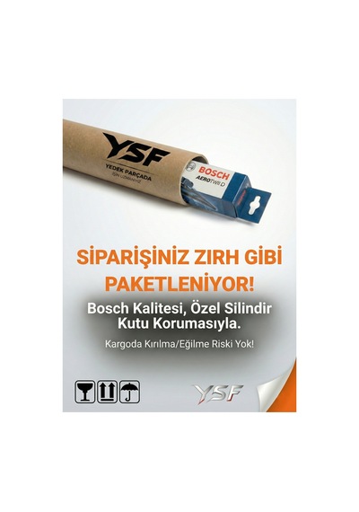 Aeroeco - 3397015580 Ön Cam Tekli Silecek - 530 Mm