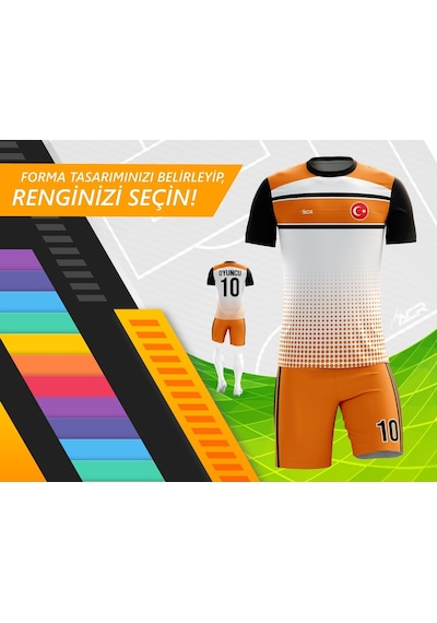 Acr Giyim Kişiye Özel Futbol Forması - Dizayn : Bant