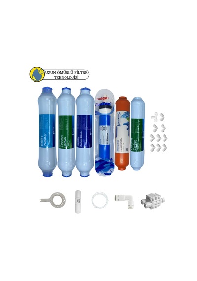 Fluxtek Kapalı Kasa Su Arıtma Cihazlarına Sertifikalı 6lı Pera Water Mineral Filmtec Dupon Mebran