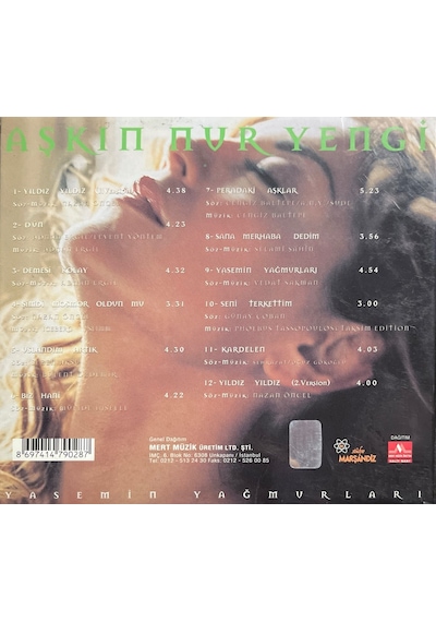 Müzik Cd'sidir Plak Değildir Cd Aşkın Nur Yengi Yasemin Yağmurl