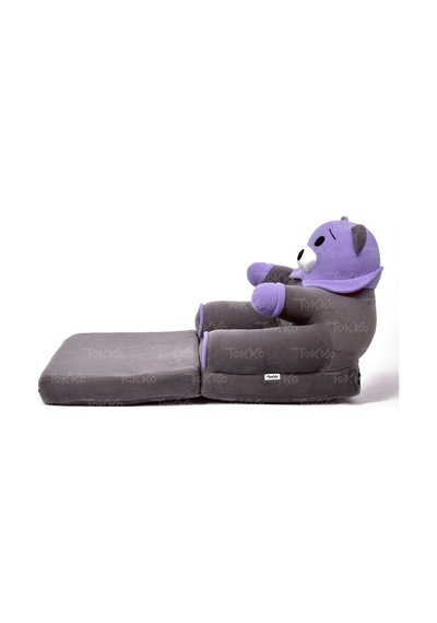 Tokko Katlanabilir Bebek-Çocuk Koltuğu Portatif Yatak Ayıcık (503564238) Lila