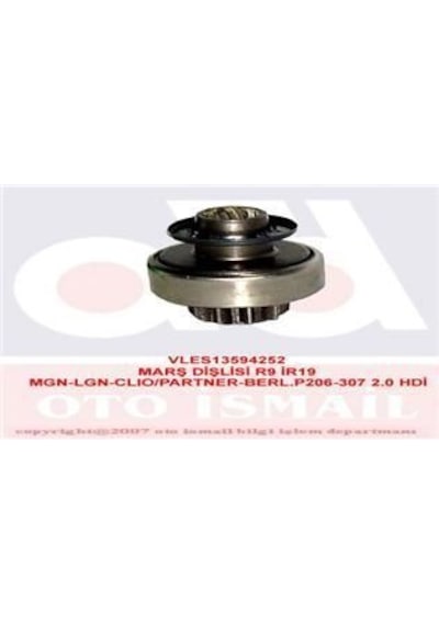 VALEO 594252 MARŞ DİŞLİSİ R19 CLIO MEGANE / PARTNER 1.9D DW8 2.0