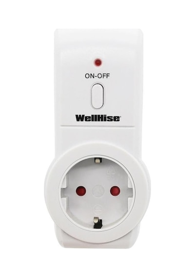 Wellhise Tekli Uzaktan Kumandalı Priz 1+1 3680w