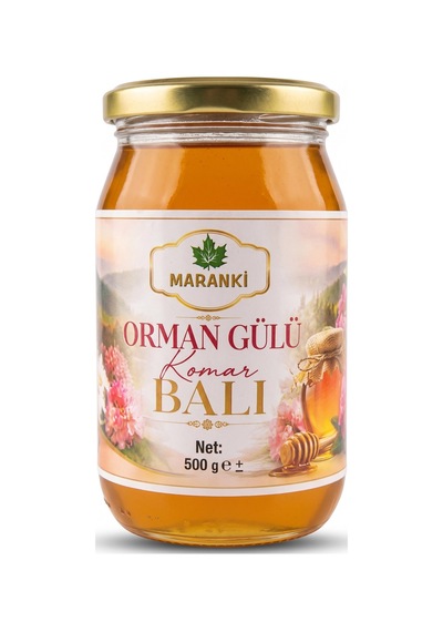 Maranki Orman Gülü Komar Balı 500 Gr