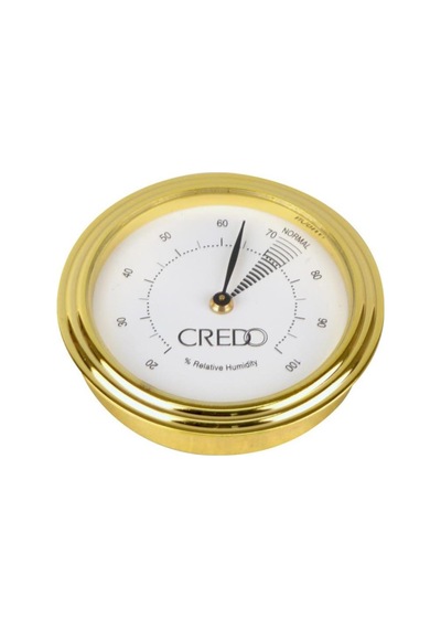 Credo Analog Puro Nem Ölçer Higrometre Gold 48 MM
