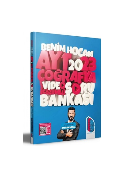 2023 AYT Coğrafya Tamamı Video Çözümlü Soru Bankası -  Benim Hocam Yayınları