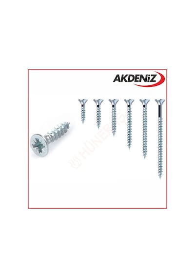 Akdeniz Sunta Vidası 5X70 Sunta Vıdası (200Lük)