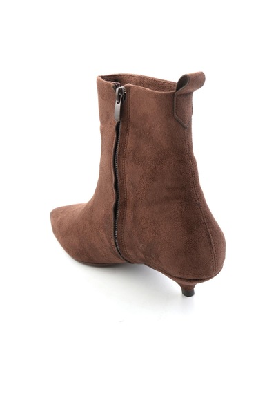 Kahve Süet Kadın Bot & Bootie K02391085372