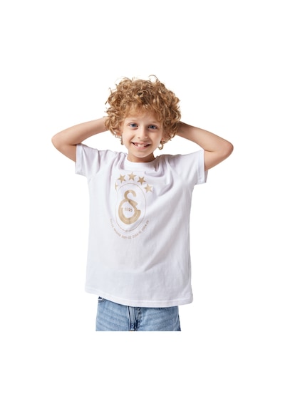 Gsstore Galatasaray 5 Yıldız Çocuk T-shirt C251352-1 BEYAZ