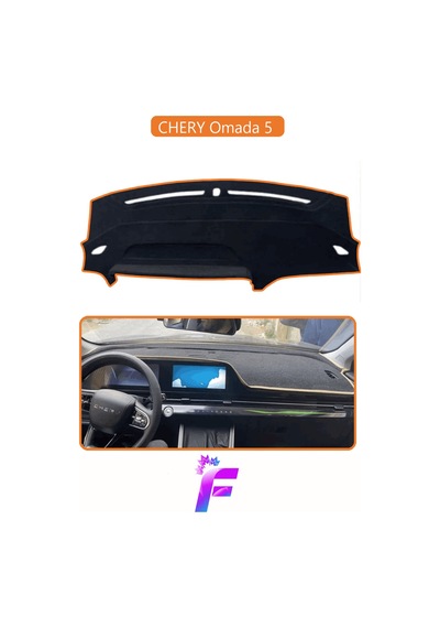 Chery Omada 5 Uyumlu Torpido Örtüsü Çatlama Ve Isıya Karşı Tam Koruma Oto Aksesuar D34 Torpido Halısı