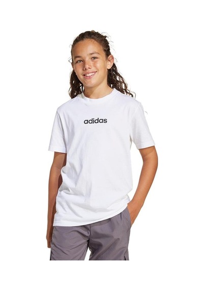 Adidas Çocuk T-shirt J Lın Tee 160 Jc9747 Beyaz