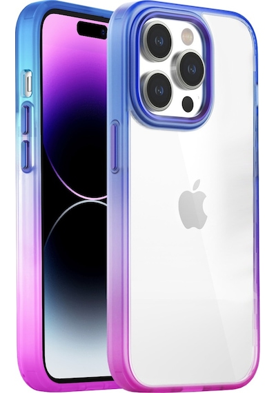 Buff Apple Uyumlu iPhone 14 Pro Max Air Bumper Rainbow Kilif 560957168